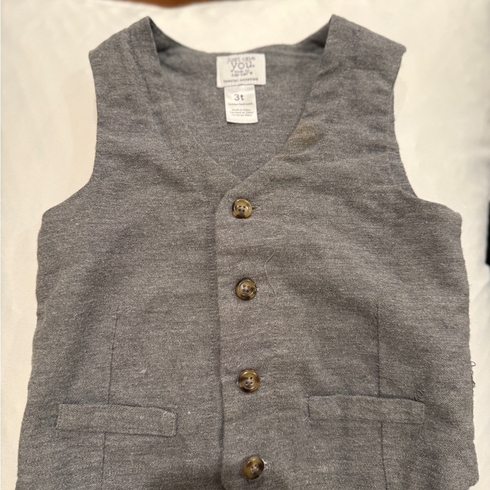 Carter's Gray Toddler Vest
